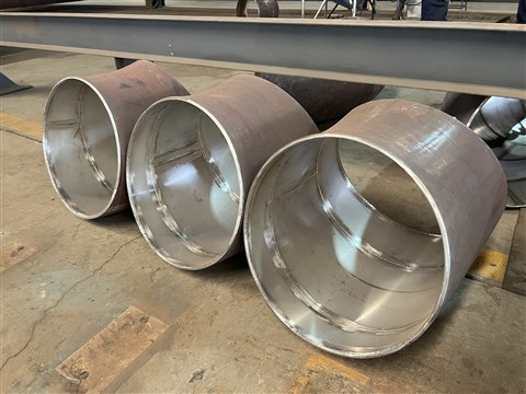 45°內(nèi)襯不銹鋼對(duì)焊彎頭