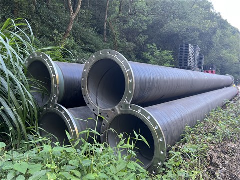 DN600內襯不銹鋼螺旋焊管