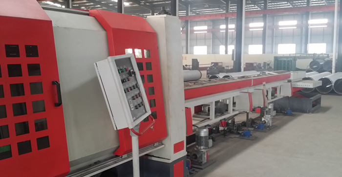 全自動鋼管平頭倒棱機