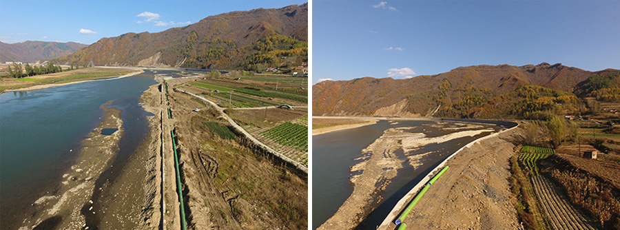 新澎內襯不銹鋼復合鋼管應用于吉林省引泉入城工程