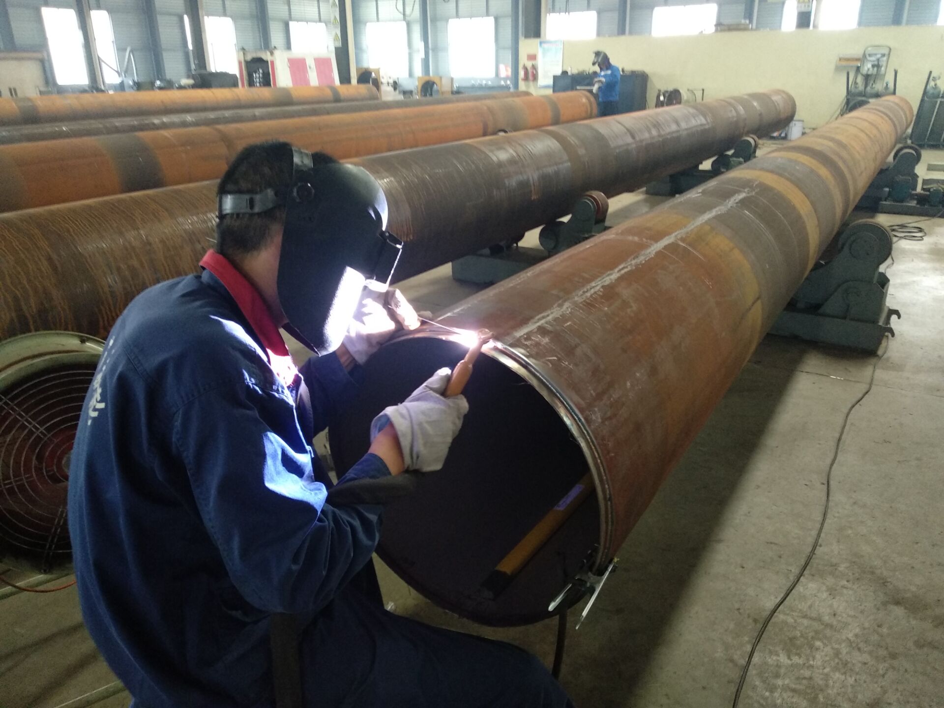 江蘇新澎-內襯不銹鋼復合管焊接施工要點